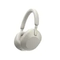Sony WH-1000XM5 Wireless Noise-Cancelling Headphones, Foldable with Fast Charging - Silver