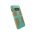 Speck Products CandyShell Grip Samsung Galaxy S10e Case, Tropic Teal/Pumpkin Orange