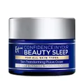 IT Cosmetics Confidence in Your Beauty Sleep - Anti-Aging Night Cream - Visibly Improves Fine Lines, Wrinkles, Dryness, Dullness & Loss of Firmness - With Hyaluronic Acid - 0.47 fl oz