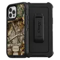 OtterBox DEFENDER SERIES SCREENLESS EDITION Case for iPhone 12 & iPhone 12 Pro - REALTREE EDGE (BLACK/REALTREE EDGE GRAPHIC)