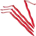 MSR Cyclone 10" Tent Stake, 4 Pack, Red