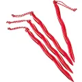 MSR Cyclone 10" Tent Stake, 4 Pack, Red