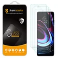 Supershieldz (3 Pack) Designed for Motorola Edge 2021 (2021 Version Only) Tempered Glass Screen Protector, Anti Scratch, Bubble Free