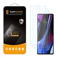 Supershieldz (3 Pack) Designed for Motorola Edge+ / Edge Plus (2022) Tempered Glass Screen Protector, Anti Scratch, Bubble Free
