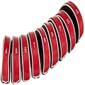 Callaway Golf Iron Covers For Golf Clubs, Standard, 9 Pack,Red/Black