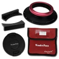 Fotodiox Wonderpana XL Lens Filter Freearc Holder New Sigma 12-24mm F/4 DG HSM Art (Full Frame 35mm), Black/Red (WPFA-Core-SM1224f4)