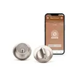 Level Lock Smart Lock - Touch Edition, Keyless Entry Using Touch, a Key Card, or Smartphone. Bluetooth Enabled, Works with Ring and Apple HomeKit - Satin Nickel