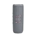 JBL Flip 6 Portable Bluetooth Speaker with 2-Way Speaker System and Powerful JBL Original Pro Sound, up to 12 Hours of Playtime - Grey