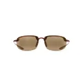 Maui Jim Ho'okipa Reader Asian Fit Rectangular Reading Sunglasses, Tortoise/HCL Bronze Polarized, Medium + 1.5