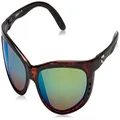 Costa Del Mar Men's Fathom Polarized Oval Sunglasses, Tortoise/Copper Green Mirrored Polarized-580P, 61 mm