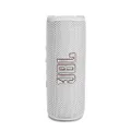 JBL Flip 6 Portable Bluetooth Speaker with 2-Way Speaker System and Powerful JBL Original Pro Sound, up to 12 Hours of Playtime - White