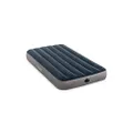 Intex Dura-Beam Standard Series Single-High Airbed with Two-Step Pump, Green, Twin