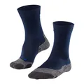 FALKE Mens TK2 Cool Summer Hiking Socks, Moisture Wicking Quick-dry, Thin Lightweight Sock, Blue (Marine 6120), US 6.5-8.5 (EU 39-41 Ι UK 5.5-7.5), 1 Pair,16138