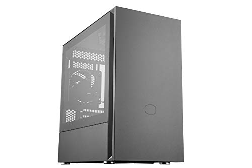 Cooler Master Silencio S400 Micro-ATX Silent Case with Sound Dampening Material & SD Card Reader