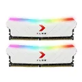 PNY 16GB (2x8GB) XLR8 Gaming EPIC-X RGB™ DDR4 3200MHz Desktop Memory RAM White Edition – (MD16GK2D4320016XWRGB)​