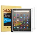 2 Pack Screen Protector Compatible with All-new Fire HD 10 2021 / Fire HD 10 Plus/Fire HD 10 Kids/Fire HD 10 Kids Pro Tablet 2021 Released, SPARIN Tempered Glass/High Response