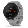 Garmin Forerunner® 255S, Smaller GPS Running Smartwatch, Advanced Insights, Long-Lasting Battery, Powder Gray, 41 MM