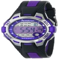 Armitron Sport Women's 45/7030 Digital Chronograph Resin Strap Watch, Purple, 35mm, Chronograph,Digital
