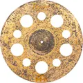 Meinl Cymbals Byzance 18" Vintage Pure Trash Crash — MADE IN TURKEY — Hand Hammered B20 Bronze, 2-YEAR WARRANTY (B18VPTRC)