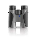ZEISS Terra ED Binoculars 10x42 Waterproof, and Fast Focusing with Coated Glass for Optimal Clarity in All Weather Conditions for Bird Watching, Hunting, Sightseeing, Grey