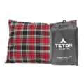 TETON Sports Camp Pillow Perfect for Anytime You Travel; Camping, Backpacking, Airplanes, and Road Trips; Comfortable Pillow for Neck and Lumbar Support; You Can Take It Anywhere; Washable; Grey