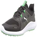 PUMA Ignite Fasten8 X Men's Golf Spikeless Shoes, puma black/irish green, 9 US