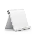 UGREEN Tablet Stand Holder Adjustable Portable Desktop Holder Dock Compatible for iPad 10.2 iPad Pro 11 Inch iPad 9.7 iPad Mini 6 5 4 3 2 iPad Air iPhone 15 14 13 12 Pro Max 11 XS XR White
