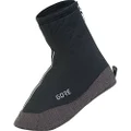 GORE Wear Unisex Windproof Overshoes, C5 WINDSTOPPER Insulated Overshoes, Size: 6.5-8, Color: Black, 100384