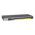 NETGEAR (GS108PP) 8-Port Gigabit Ethernet Unmanaged PoE Switch - with 8 x PoE+ at 123W Upgradeable, Desktop/Rackmount, and ProSAFE Limited Lifetime Protection