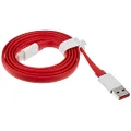 ONEPLUS Warp Charge Type-C Cable, 100 cm, Red