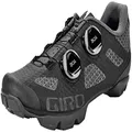 Giro Sector W Womens Mountain Cycling Shoes - Black/Dark Shadow (2022), 43
