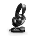 SteelSeries Arctis Nova Pro Multi-System Gaming Headset - Premium Hi-Fi Drivers Hi-Res Audio 360° Spatial GameDAC Gen 2 ESS Sabre Quad-DAC ClearCast Mic PC, PS5, PS4, Switch, Black
