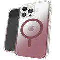 Gear4 ZAGG Milan Snap Case - MagSafe Compatible Clear Case with Beautiful Detailing - for Apple iPhone 13 Pro - Rose,702008220