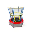 Skywalker Trampolines Mini Trampoline with Enclosure Net, 48 - Inch, Red