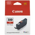 Canon PFI-300 R Original Red Standard Yield Ink Cartridge | Works with PRO-300 | 4199C003AA