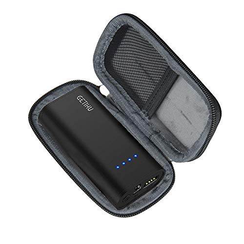 Hermitshell Hard EVA Travel Black Case Fits GETIHU Pocket-Size Portable Charger 5200 mAh Battery Power Banks