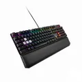 ASUS ROG Strix Scope NX Deluxe Gaming Keyboard | ROG NX Red Mechanical Switches, Linear Actuation, Aura Sync, Aluminum Frame, Wrist Rest, Stealth Key, 2X Wider Ctrl Key, Programmable Macros