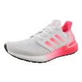 adidas Running Ultraboost 20 White/Signal Pink/Signal Pink 6.5 B (M)