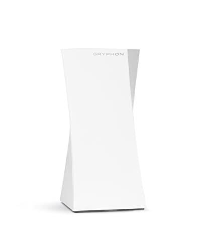 GRYPHON - Advance Security & Parental Control Mesh WiFi Router (up to 3000sqft) AC3000 Tri-Band, Hack Protection w/AI-Intrusion Detection & ESET Malware Protection, Smart Mesh Wireless System w/App