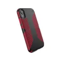 Speck Products Presidio Grip iPhone Xs/iPhone X Case, Black/Dark Poppy Red