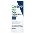 CeraVe PM Facial Moisturizing Lotion | Night Cream with Niacinamide and Hyaluronic Acid | Ultra-Lightweight, Oil-Free Moisturizer for Face | 2 Ounce, packaging may vary