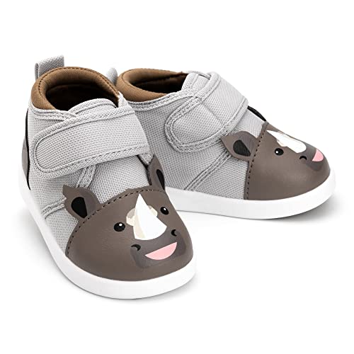 ikiki Squeaky Shoes for Toddlers with On/Off Squeaker Switch, Rafiq Rumble, 10 Little Kid