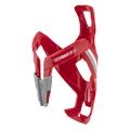 ELITE Custom Race PLUS Bottle Cage (2020) Red Glossy/White 0140655 Red Bottle Cage