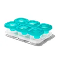 OXO Tot Silicone Baby Blocks m- 2 oz. - Teal