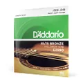 D'Addario Guitar Strings - Acoustic Guitar Strings - 85/15 Bronze - For 6 String Guitar - Full, Bright Tone - EZ890 - Super Light, 9-45