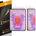 Supershieldz (2 Pack) Designed for Samsung Galaxy Z Fold 4 5G (2 Main Screen and 2 Front Screen) Screen Protector, High Definition Clear Shield (TPU)