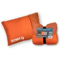 Klymit Drift Camping Pillow, Shredded Memory Foam Travel Pillow with Reversible Cover for Outdoor Use, Orange, Large