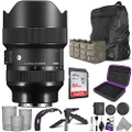 Sigma 14-24mm f/2.8 DG DN Art Lens for Sony E Mount with Advanced Photo and Travel Bundle