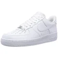 Nike Mens Air Force 1 Low 07 Basketball Shoe White/White 11