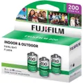 Fujifilm Fujicolor 200 Color Negative Film (35mm Roll Film, 36 Exposures, 3-Pack)
